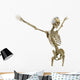 dj skelleton in dancing the dance Wall Decal