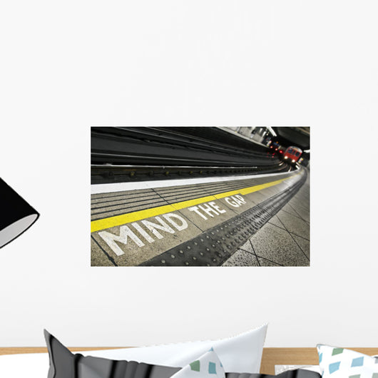 MIND THE GAP Wall Mural