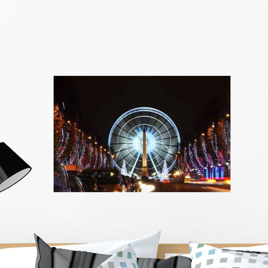 Ferris Wheel Concorde Square Wall Decal