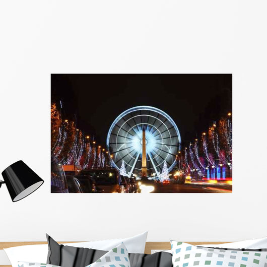 Ferris Wheel Concorde Square Wall Decal