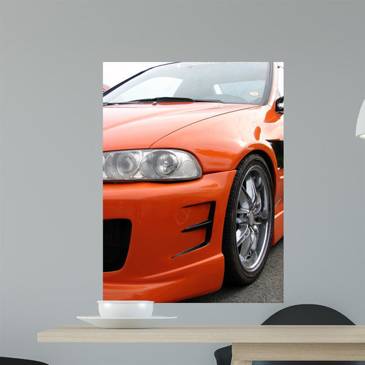Custom Car Japan Wall Mural