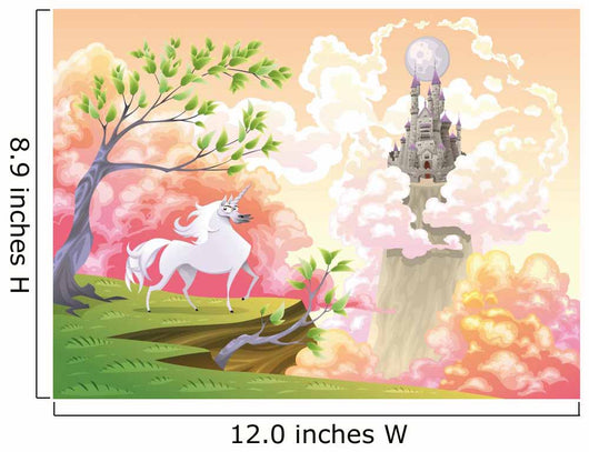 Girl's Murals Unicorn and