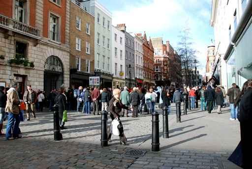 Area Covent Garden Wall Decal