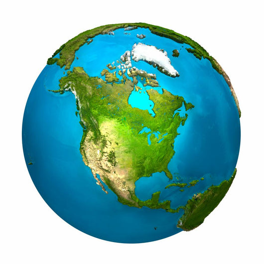 Planet Earth - North America Wall Decal