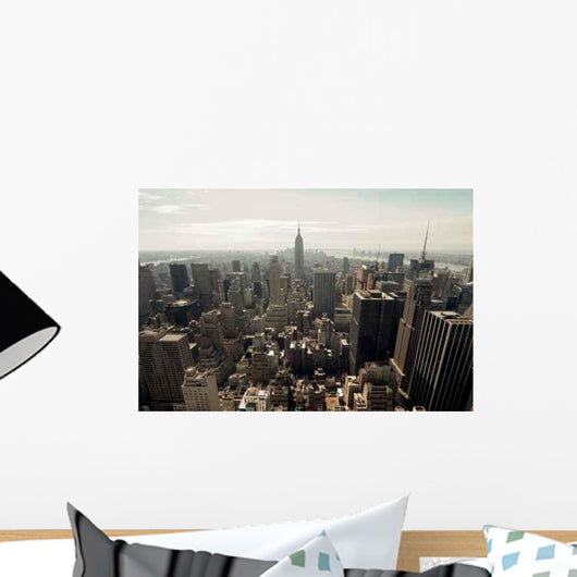 New York Skyline Wall Decal Design 2
