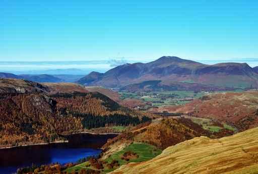 Skiddaw Thirlmere Autumn Wall Decal