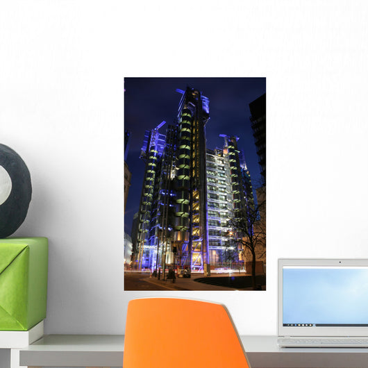 lloyds building by night Wall Mural