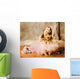 Little ballerina beauty Wall Mural