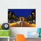 Champs-elysees Night Wall Decal