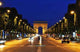 Champs-elysees Night Wall Decal