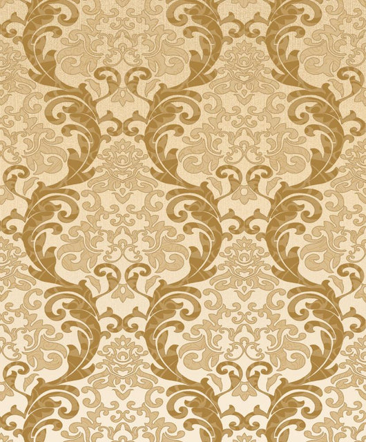 Seamless Damask Wallpaper Wall Decal Design 1