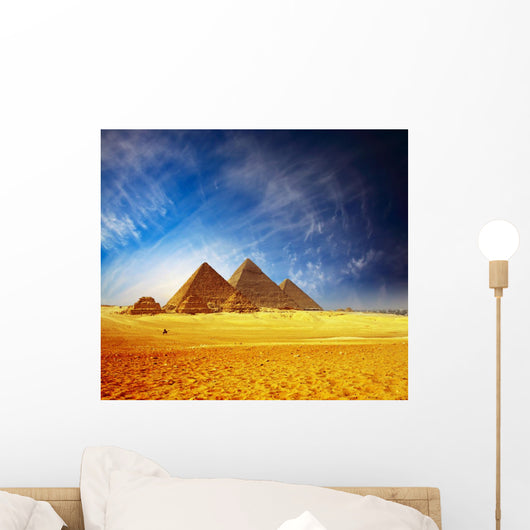 Pyramids Wall Mural