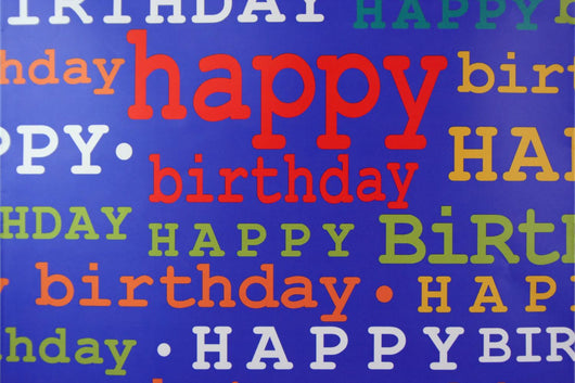 happy birthday gift bag Wall Mural