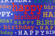 happy birthday gift bag Wall Mural