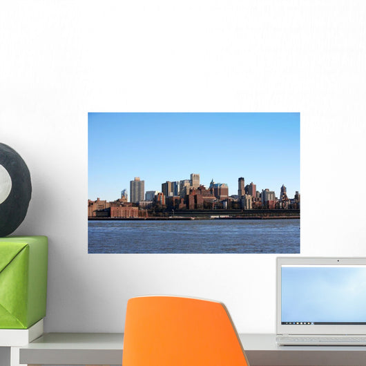 Nyc Bronx from Manhattan Wall Decal
