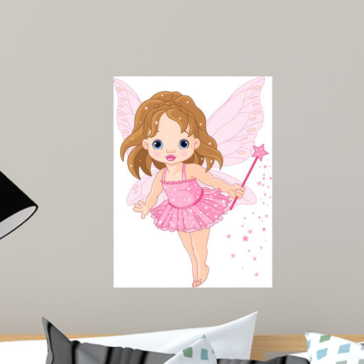 Little Baby Fairy Wall Decal
