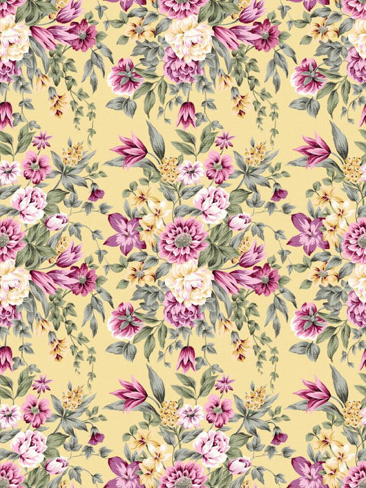 Stylish Beautiful Bright Floral Wall Decal