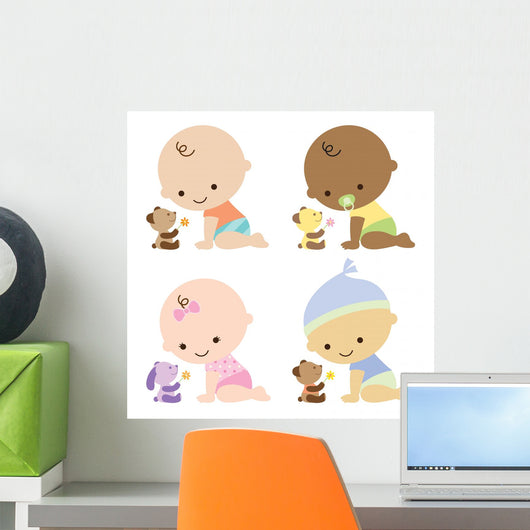 Babies with Teddy Bears