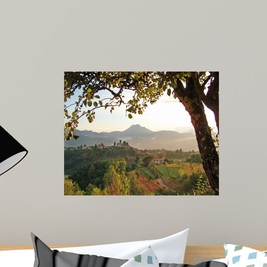 From Hill Wall Decal
