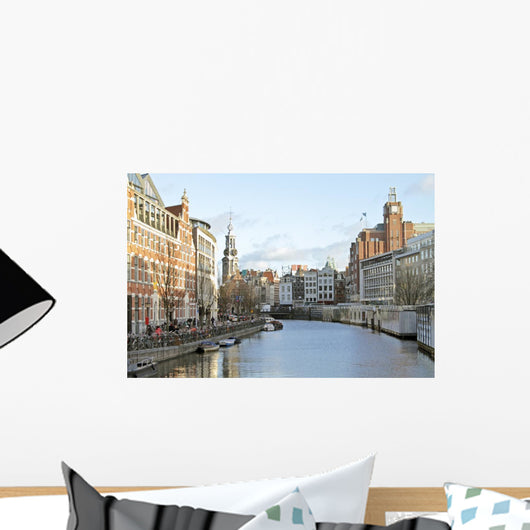 City Scenic from Amsterdam Wall Mural