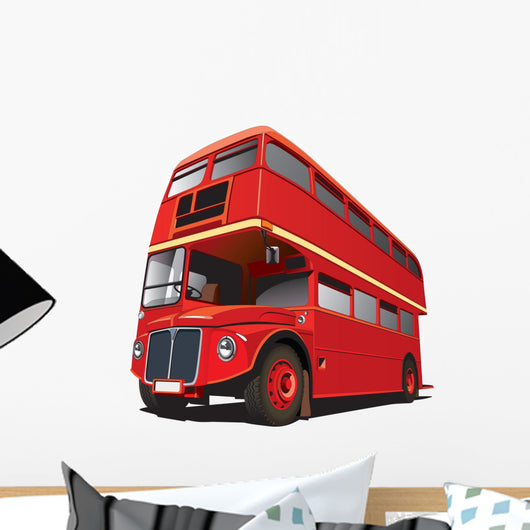 London Bus Wall Decal