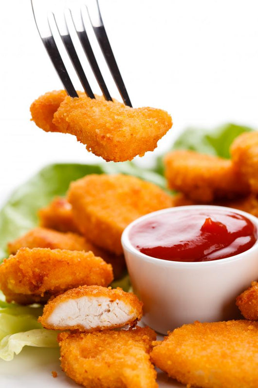 Fried chicken nuggets Wall Mural