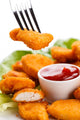 Fried chicken nuggets Wall Mural