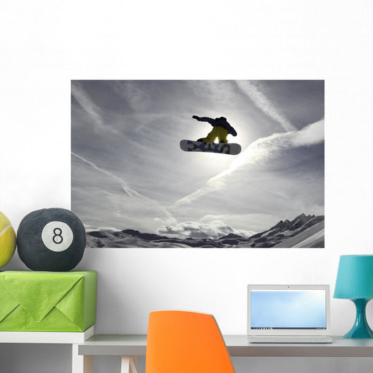 Snowboard Wall Mural