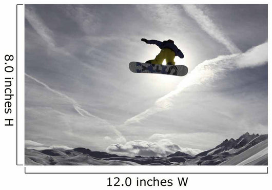 Snowboard Wall Mural