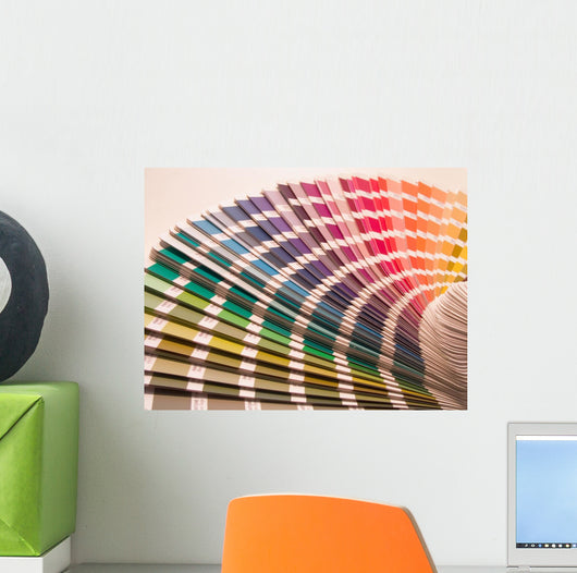 Color Swatches Wall Mural
