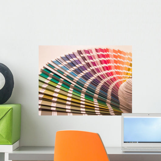 Color Swatches Wall Mural