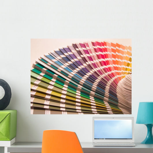 Color Swatches Wall Mural