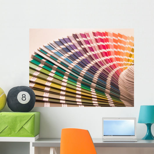 Color Swatches Wall Mural