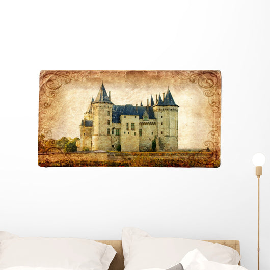 Castles France Saumur Retro