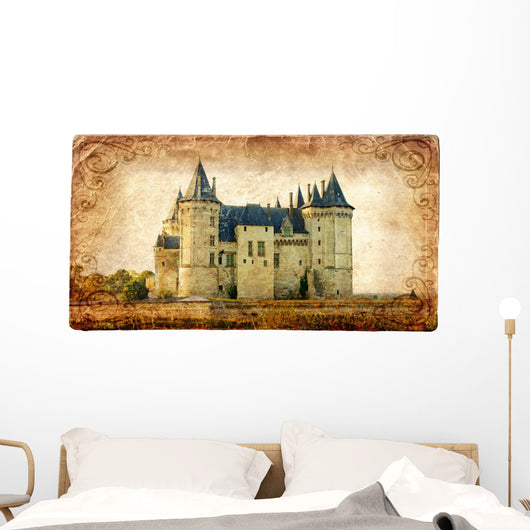 Castles France Saumur Retro
