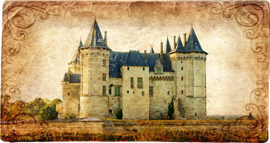 Castles France Saumur Retro