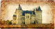 Castles France Saumur Retro