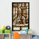 History Psyche Stained Glass Wall Decal