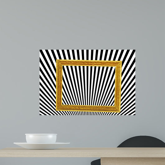 Abstract Optical Illusion Stripes