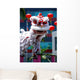 Chinese lion dance Wall Mural
