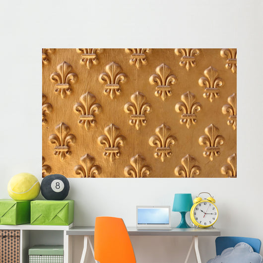 Many Fleur-de-lis Wall Mural