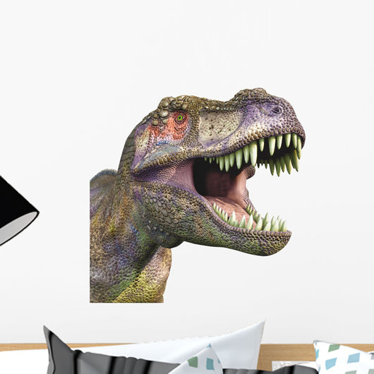 Roaring Tyrannosaurus Wall Decal
