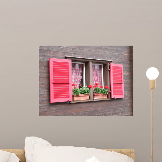 Window Blinds Wall Decal