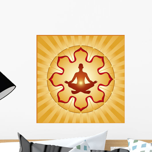 Yoga Wall Mural