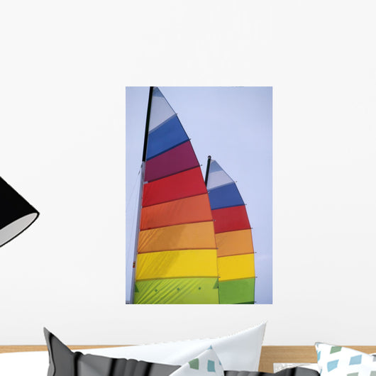 Colorful Sails Wall Mural