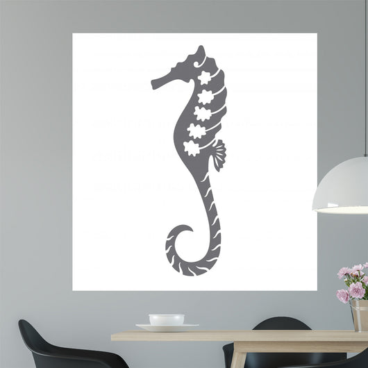 Decorative Sea Horse Wall Decal