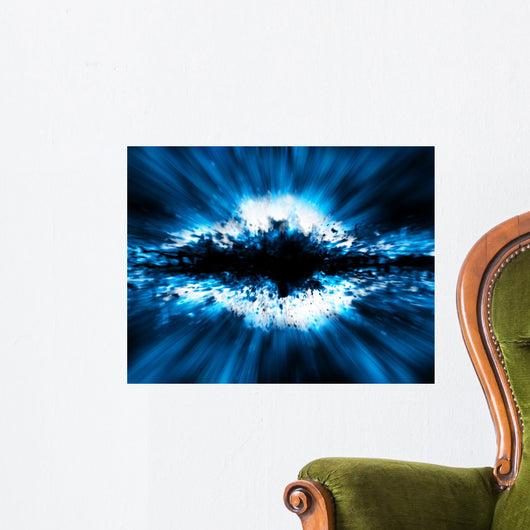 Exploding Star Wall Mural