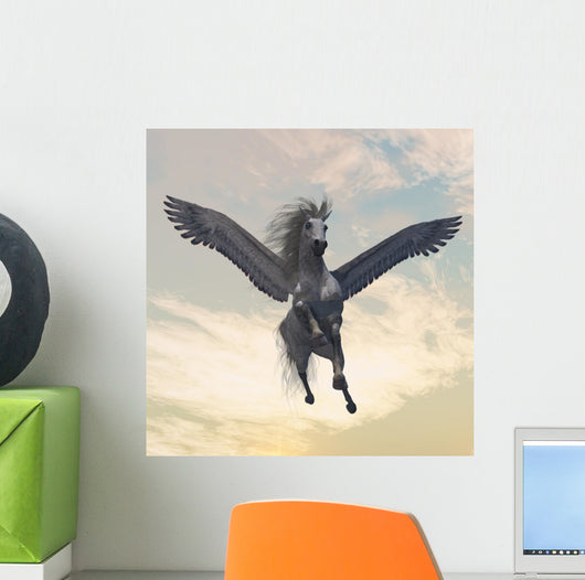 Flying Pegasus Wall Mural