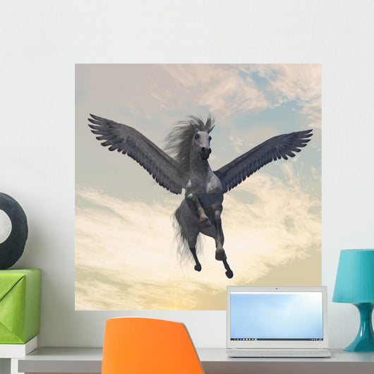Flying Pegasus Wall Mural