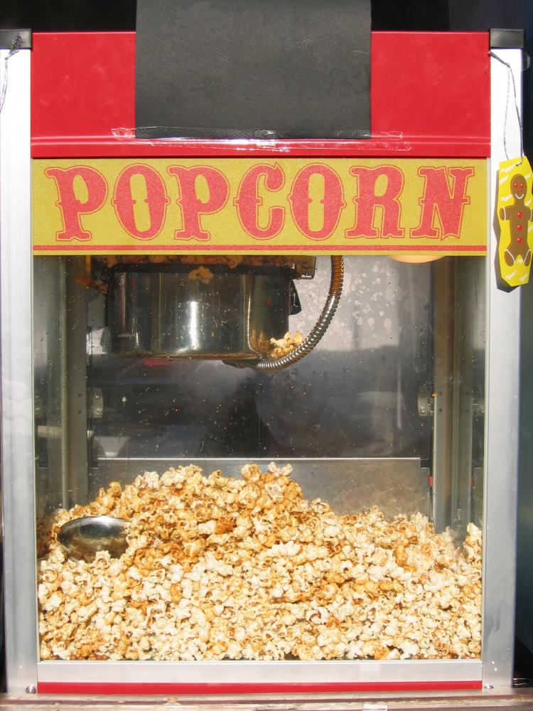 Popcorn Machine Wall Decal Wallmonkeys